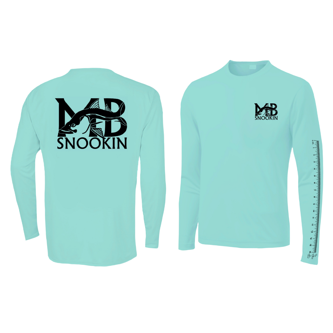 MB Snookin Men's Performance LS - Seagrass