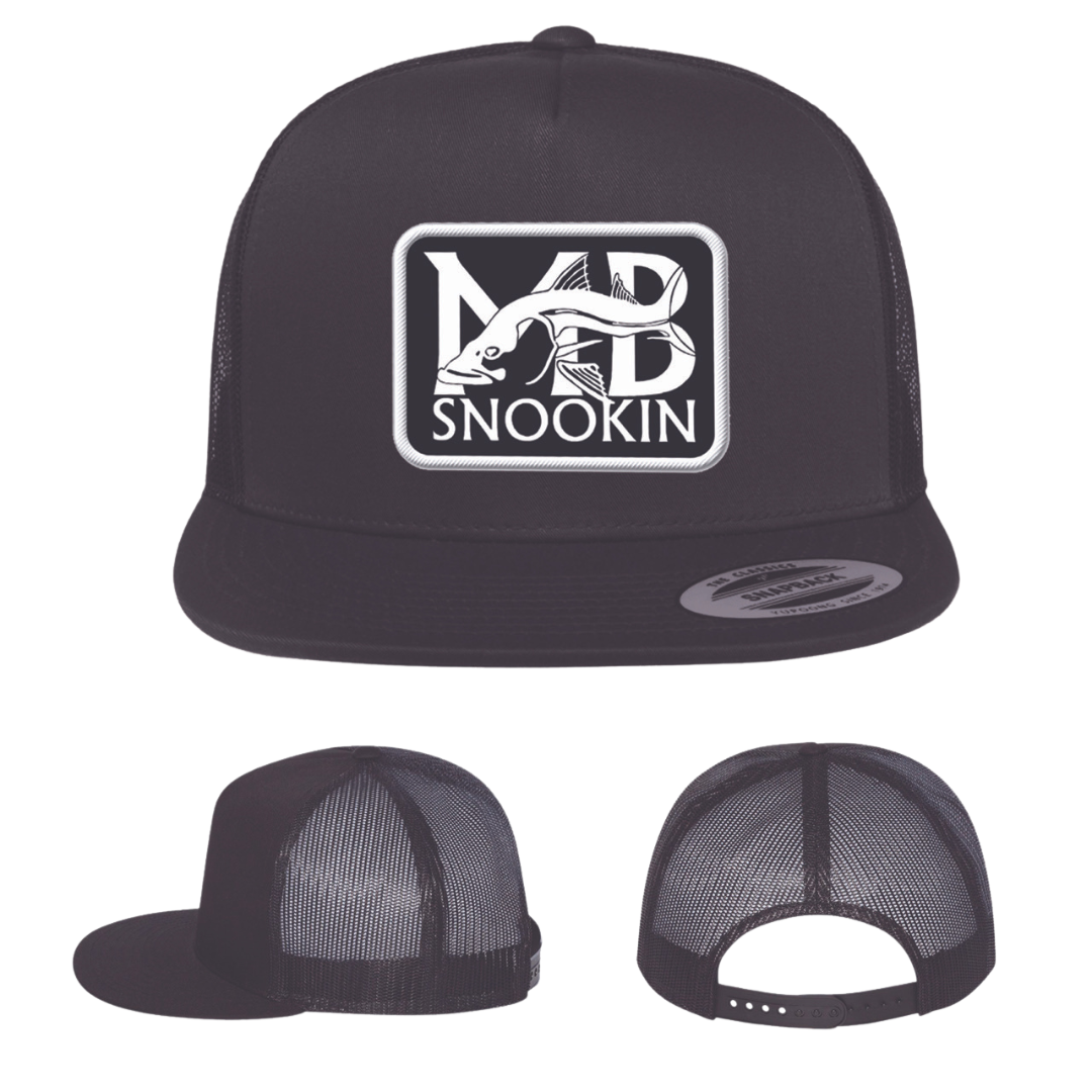 MB Snookin Adjustable Mesh Hat - Black