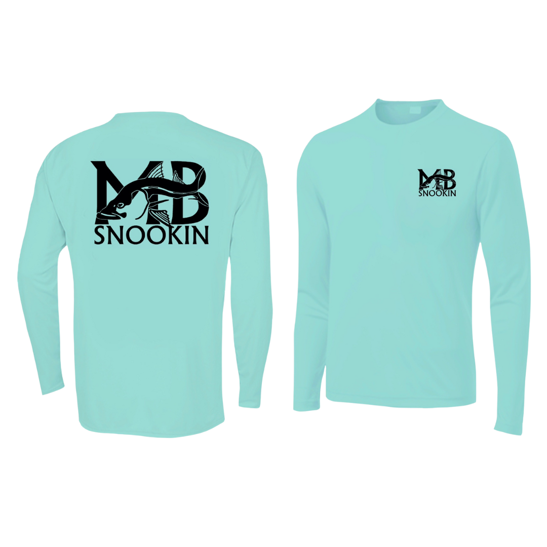 MB Snookin Men's Performance LS - Seagrass